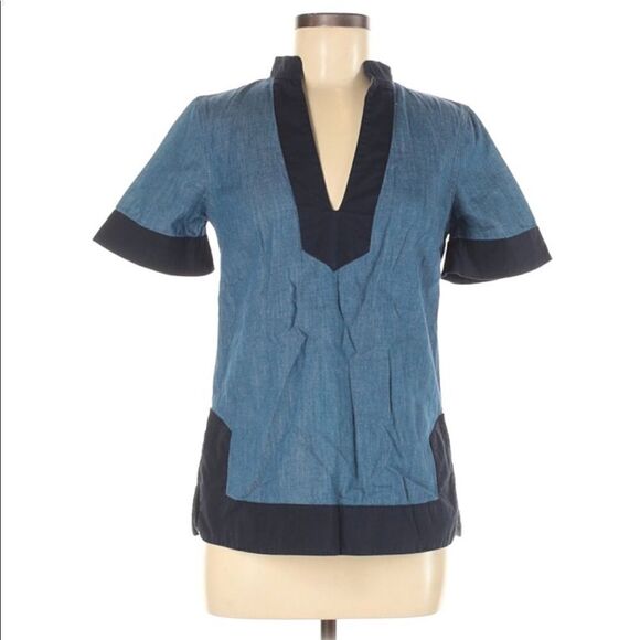 🧡 Tory Burch Tunic Top - Picture 1 of 2